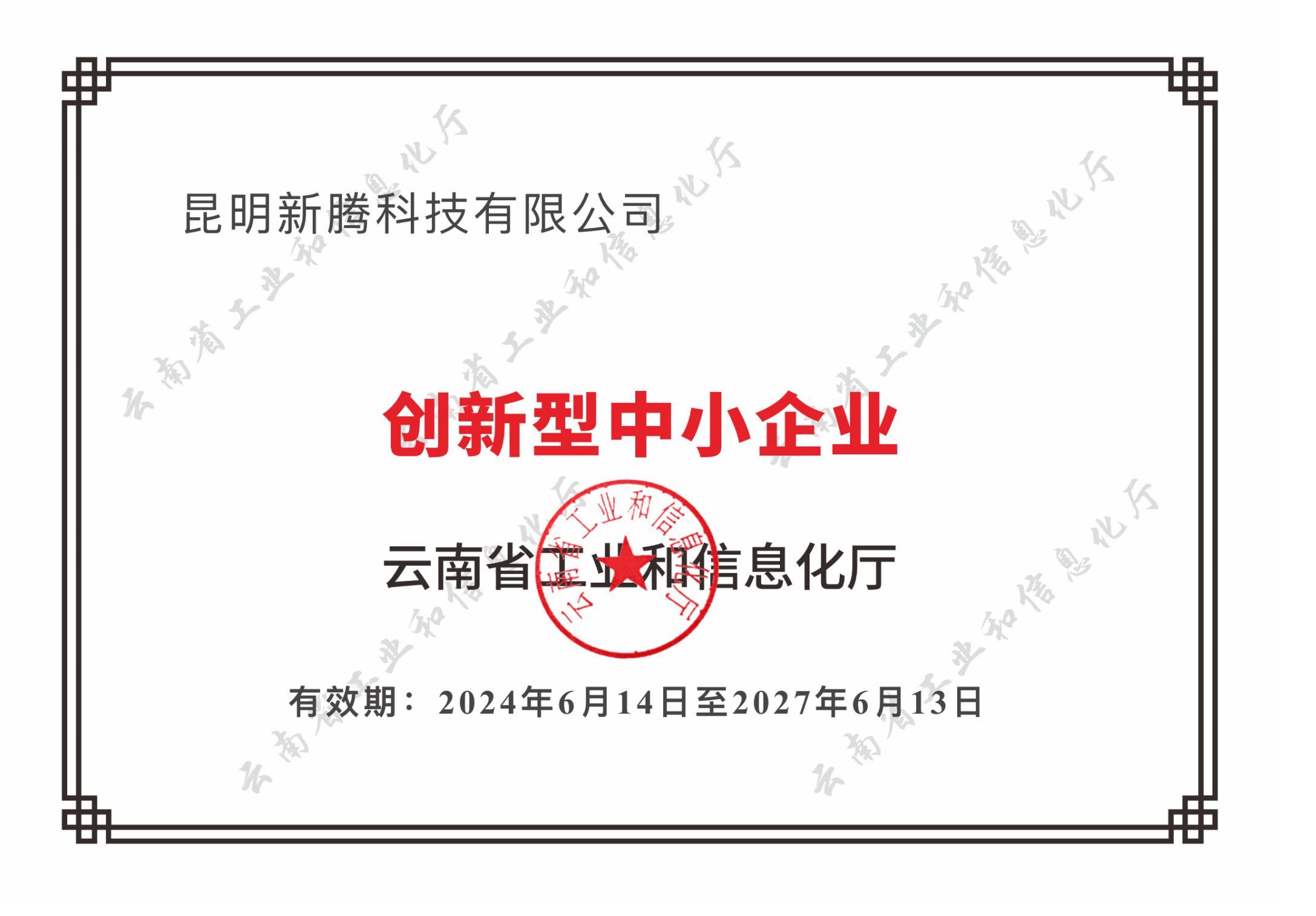 创新型中小企业