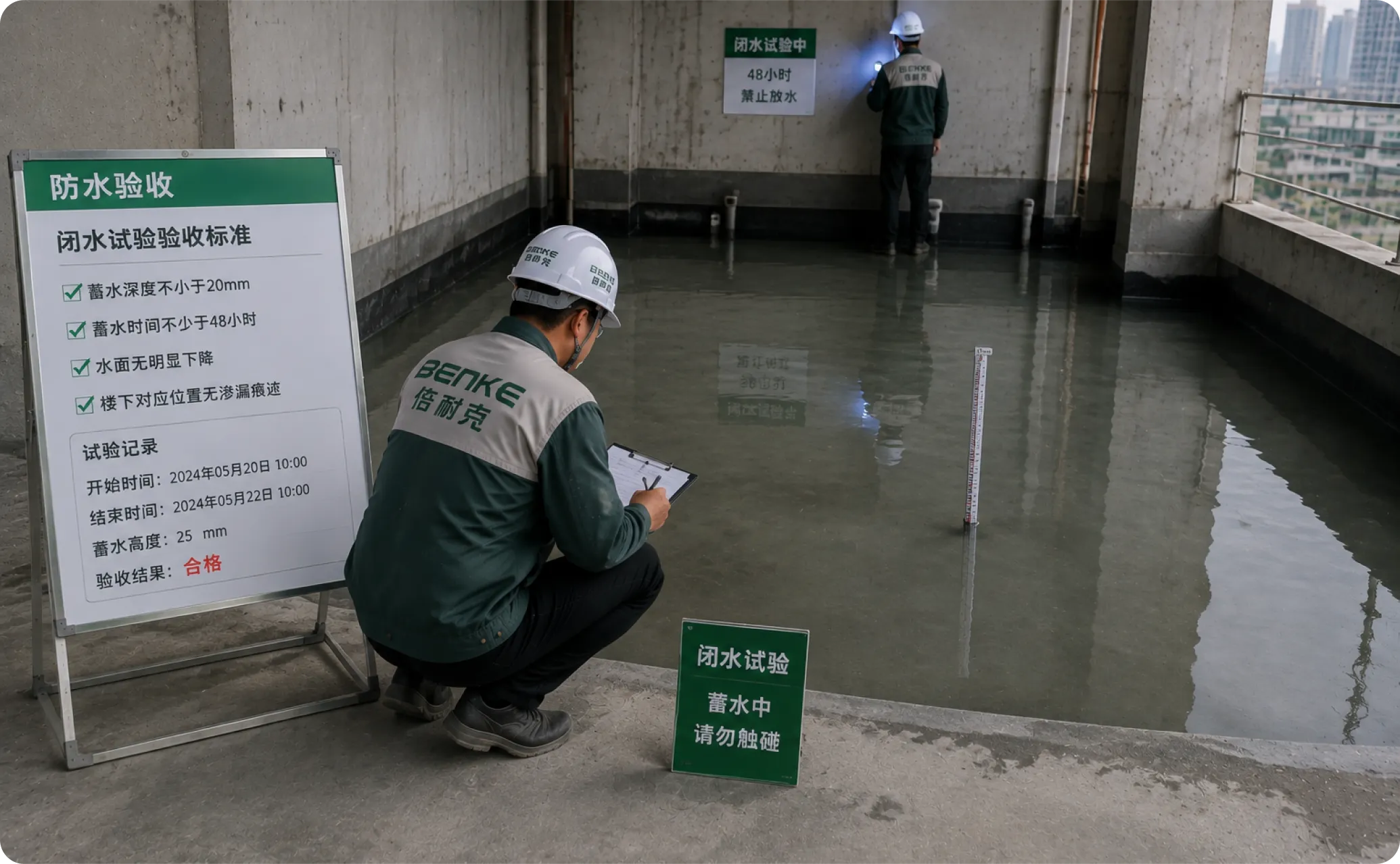 闭水试验