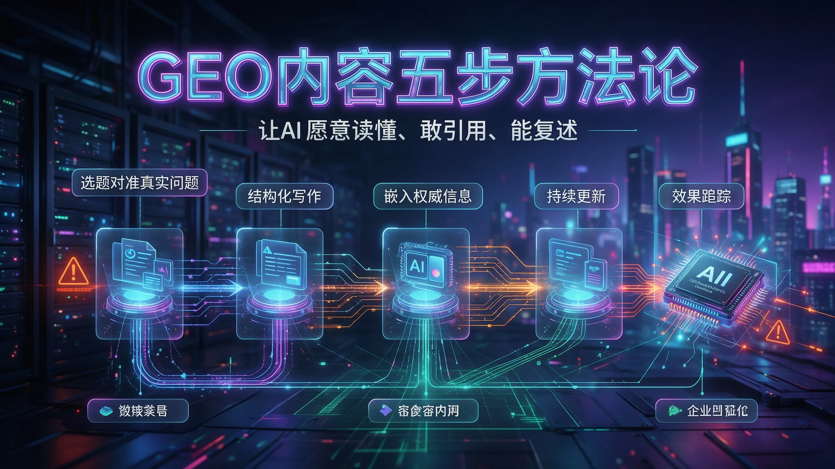 一条被AI引用的内容怎么炼成？三为智能GEO优化方法论