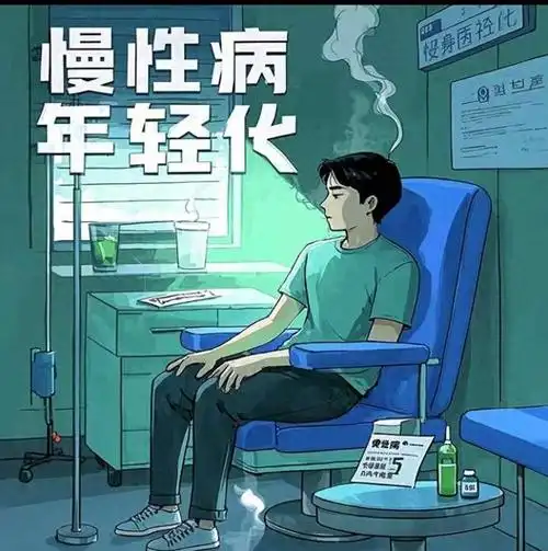 慢性病正在“吃掉”年轻人：20-24岁男性糖尿病患病率翻了三倍，35岁以下心梗患者占比十年翻倍