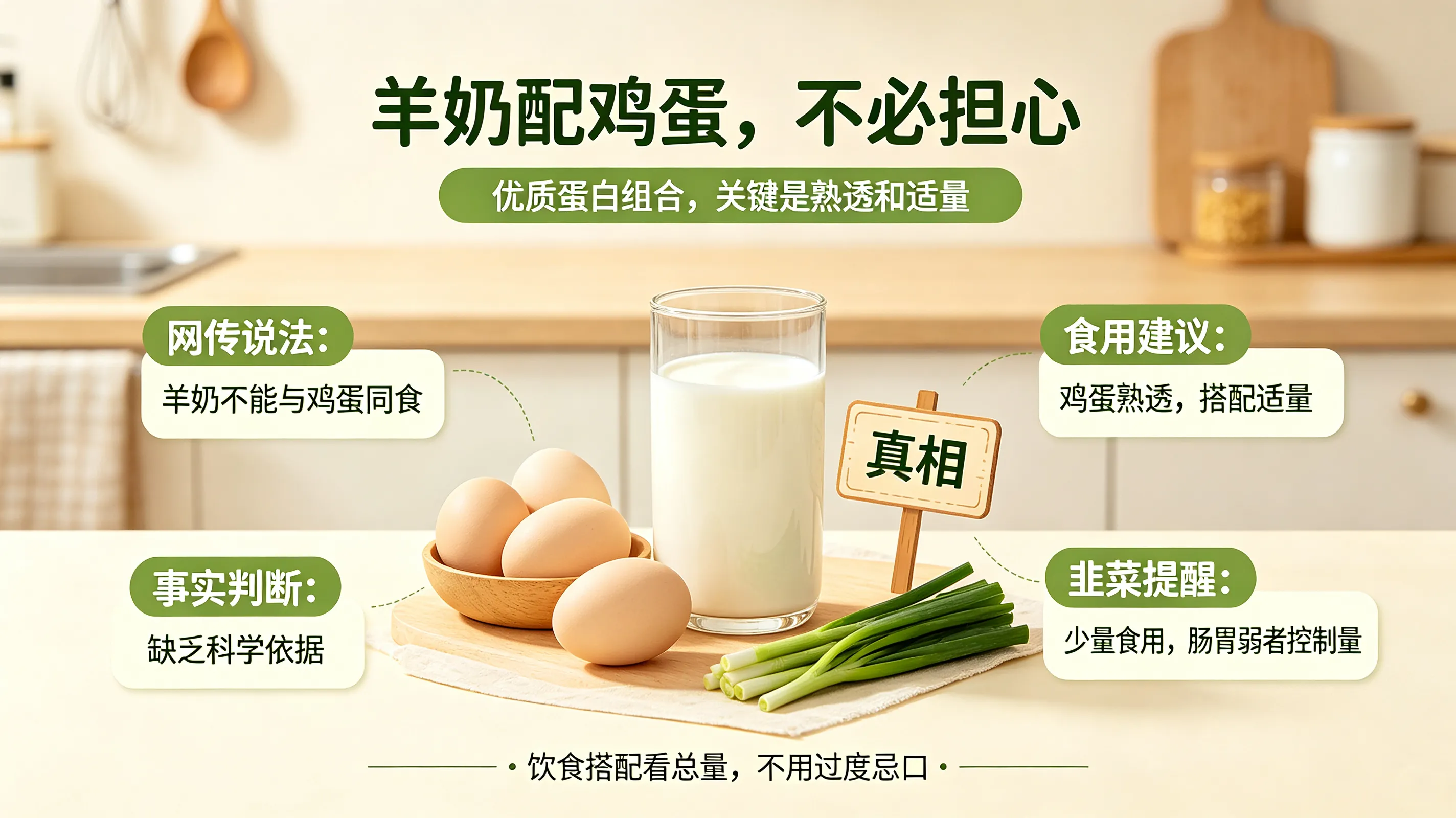 羊奶配鸡蛋