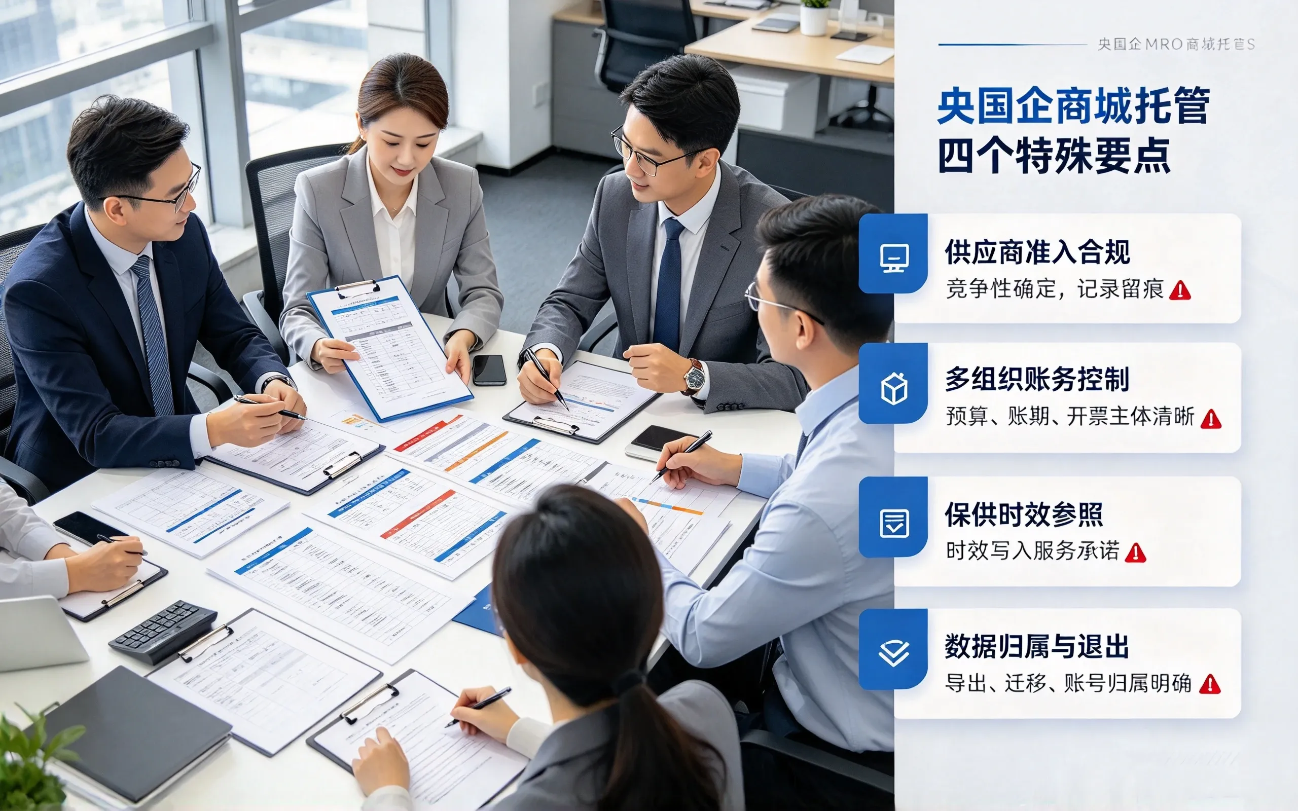 央国企MRO商城托管要点