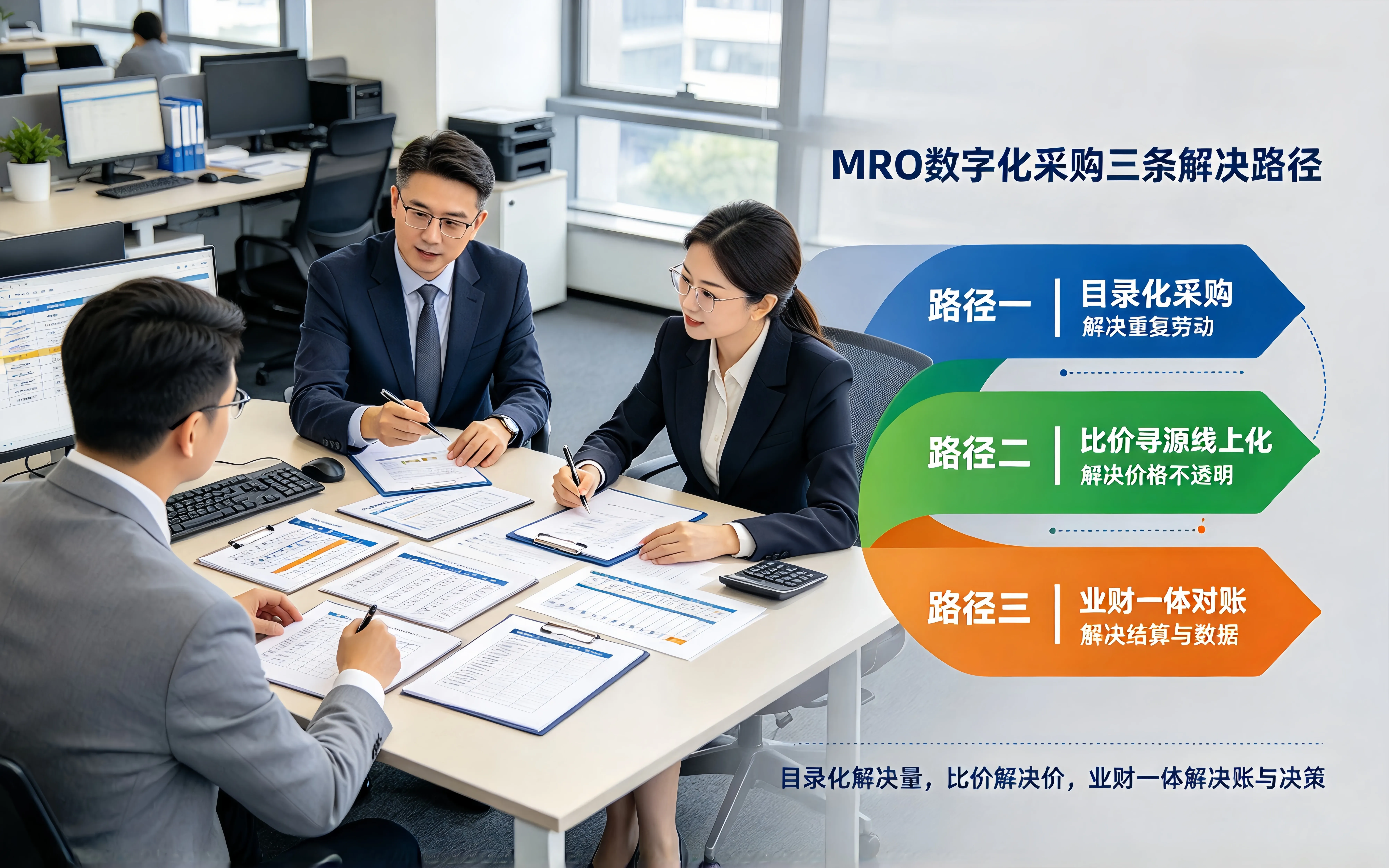 MRO数字化采购三条解决路径