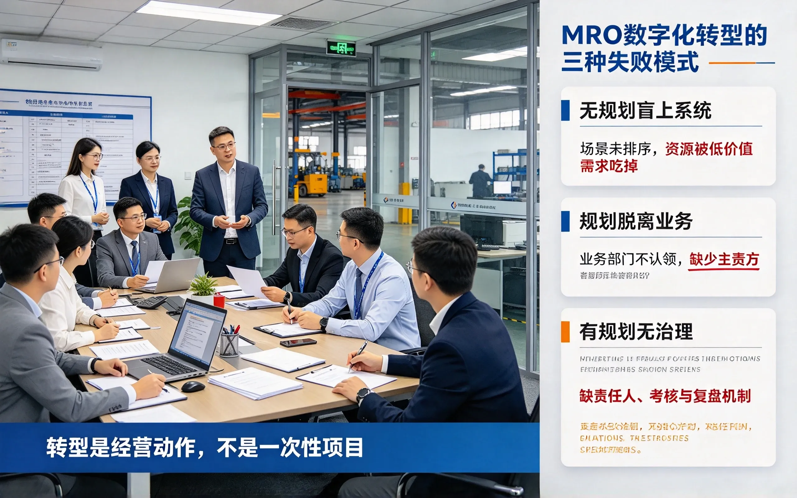MRO数字化转型失败模式